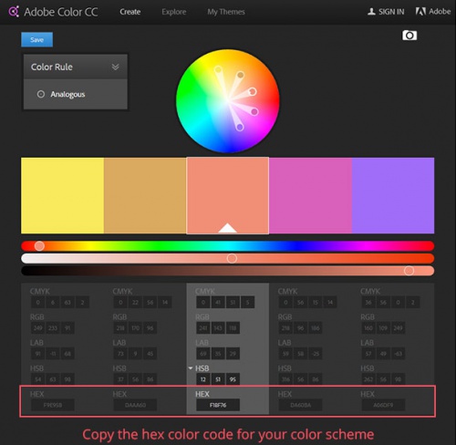 Как подобрать правильные сочетания цветов для сайта